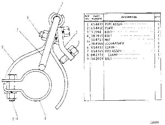 BUCKET INDICATOR GROUP 6S3547 CAT