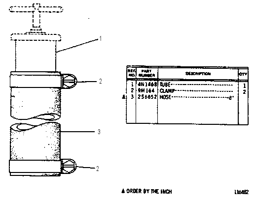 OIL FILLER EXTENSION GROUP 4N0328 CAT