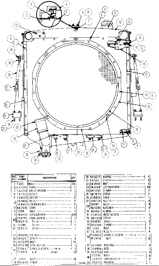 Радиатор 2S8824 CAT