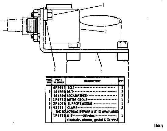 SERVICE METER 2P6478 CAT