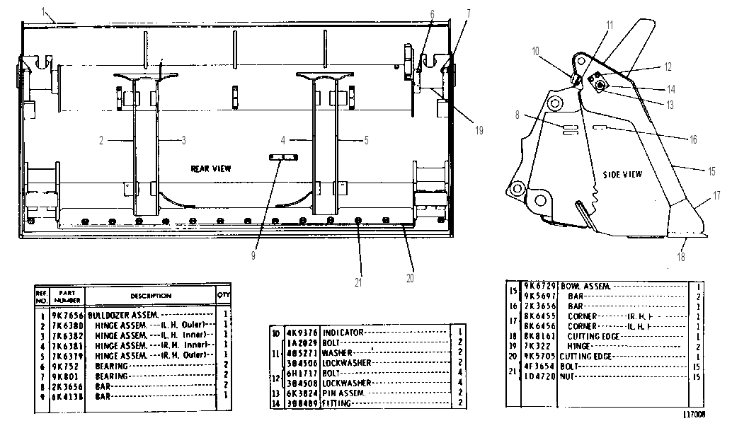 BUCKET GP-MULTI-PURPOSE 9K6721 CAT