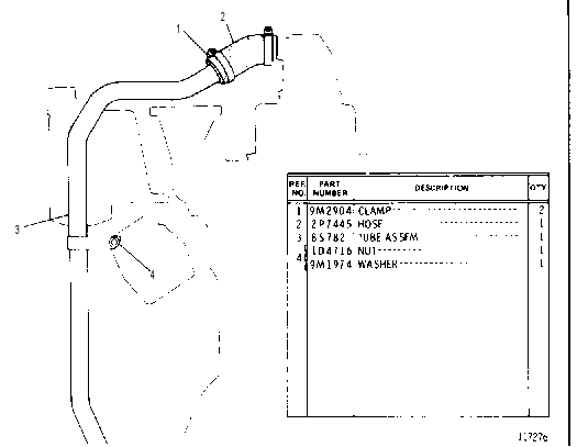 FUMES DISPOSAL 2P7447 CAT