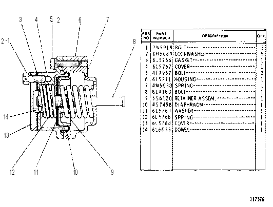 FUEL RATIO CONTROL GROUP 4N5063 CAT