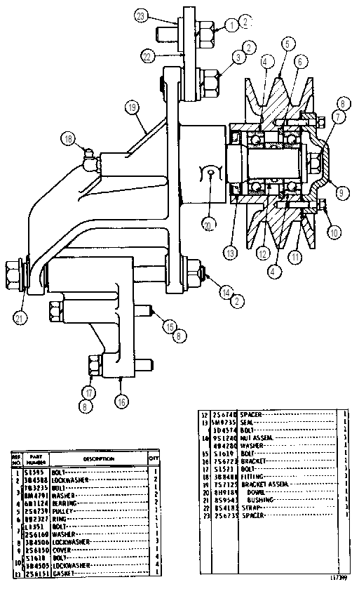 BELT TIGHTENER GROUP 2P9558 CAT
