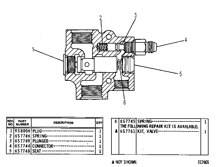 VALVE GP-FLOW DIVIDER 6S3089 CAT
