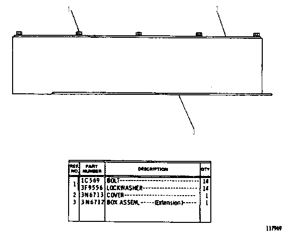 Коробка клеммная расширительная 3N6710 CAT