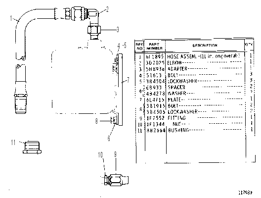 CONTACTOR MOUNTING GROUP 3N6531 CAT