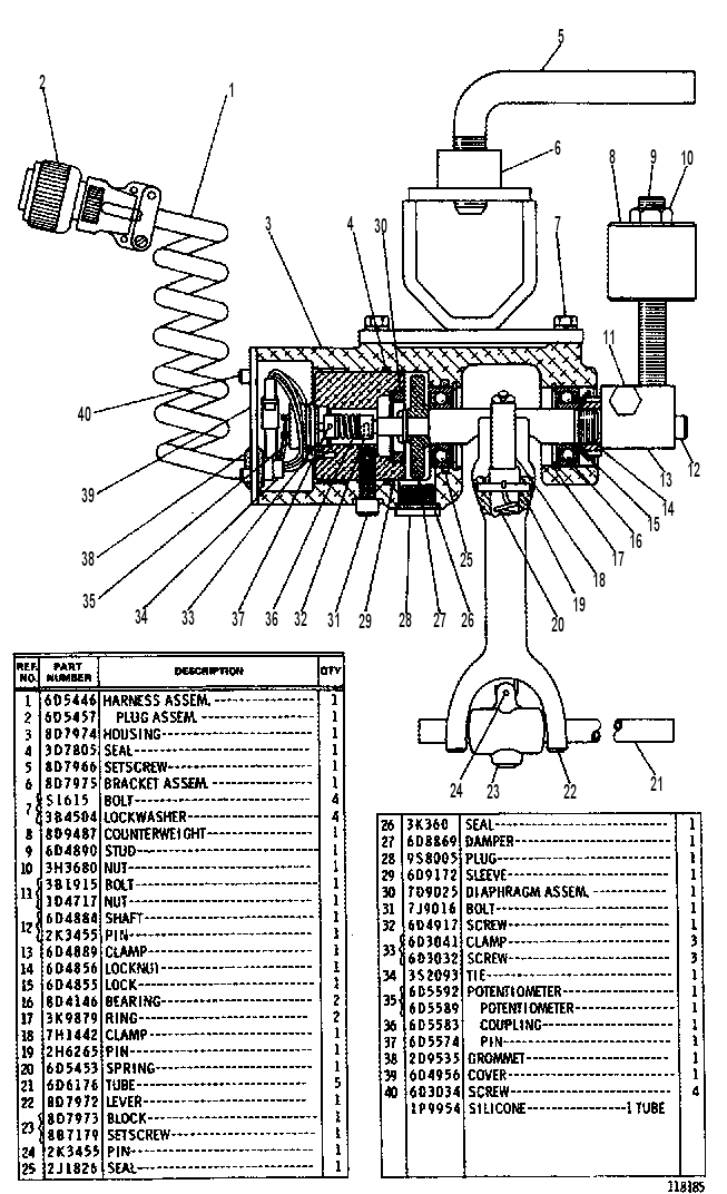 FOLLOWER GP-WIRE 8D9120 CAT