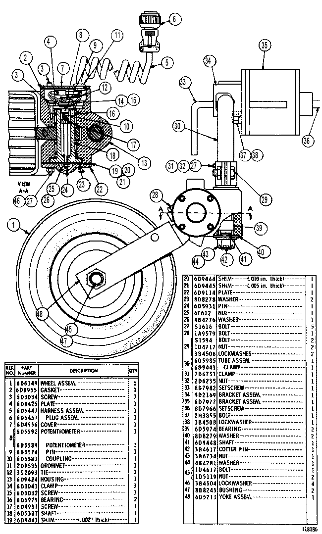 FOLLOWER GP-WHEEL 8D9110 CAT