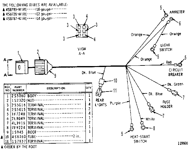 Жгут проводов 3P0984 CAT