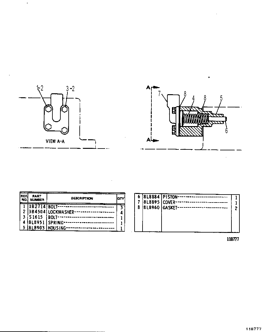 SHUT-OFF GP-RACK 1N5073 CAT