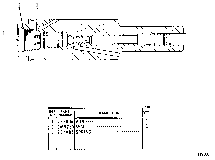 PRESSURE REDUCING VALVE GROUP 8J6074 CAT