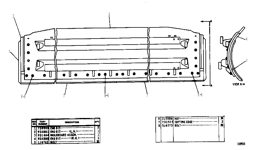 BLADE GROUP 6D6100 CAT