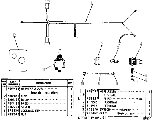 ACCUMULATOR WIRING GROUP 9D3825 CAT