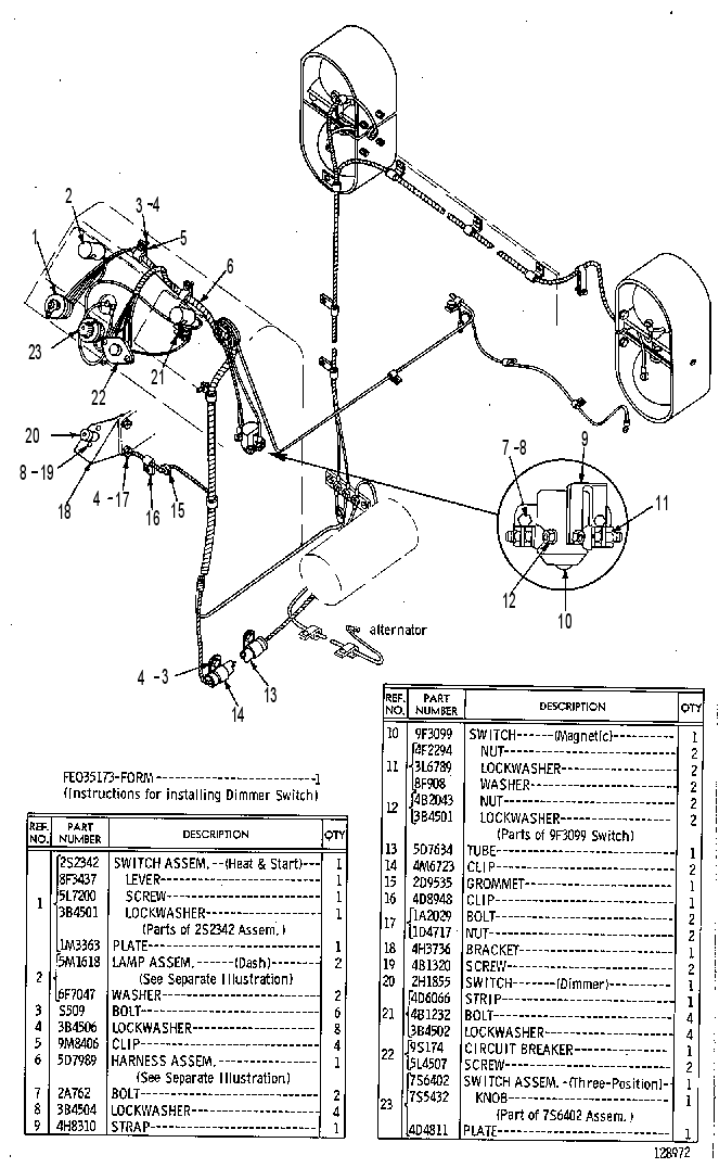 Жгут проводов 9D1398 CAT