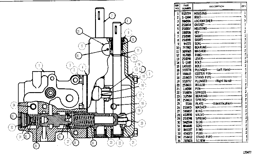 STEERING CLUTCH HYDRAULIC VALVE GROUP 4S8931 CAT