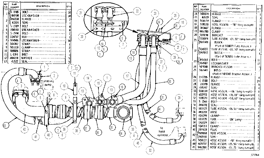 HOIST LINES 8M3889 CAT