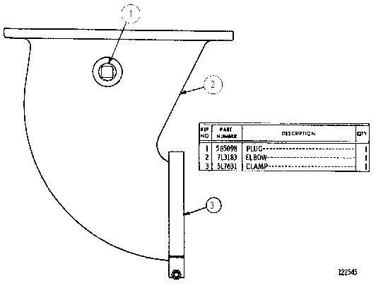 EXHAUST ELBOW GROUP 7L0448 CAT