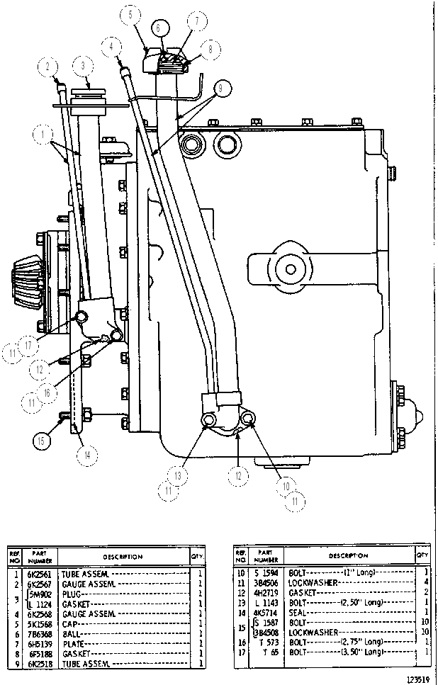 TRANSMISSION 5S6969 CAT