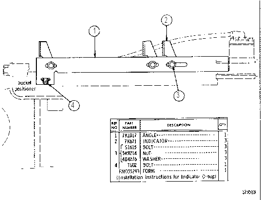 SIGHT INDICATOR GROUP 7K1015 CAT