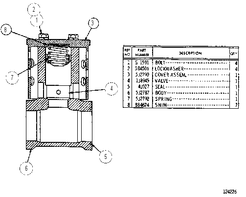 BRAKE VALVE GROUP 6J9723 CAT