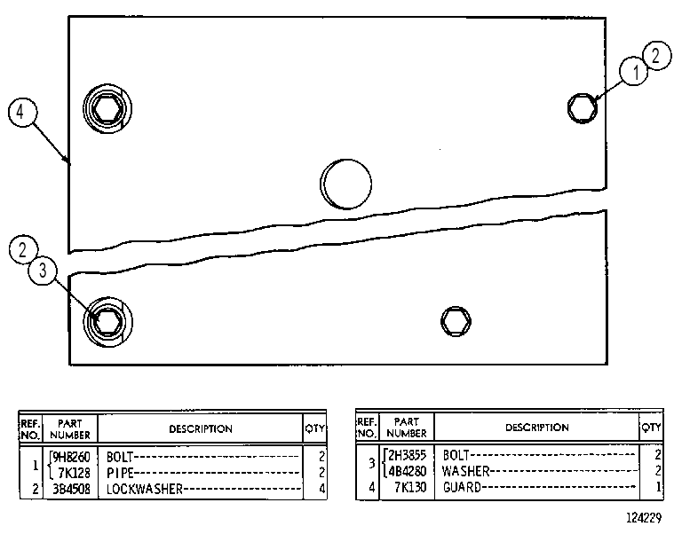 GUARD GP-TANK 7K0129 CAT