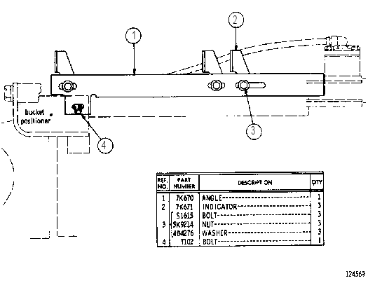 SIGHT INDICATOR GROUP 7K0674 CAT