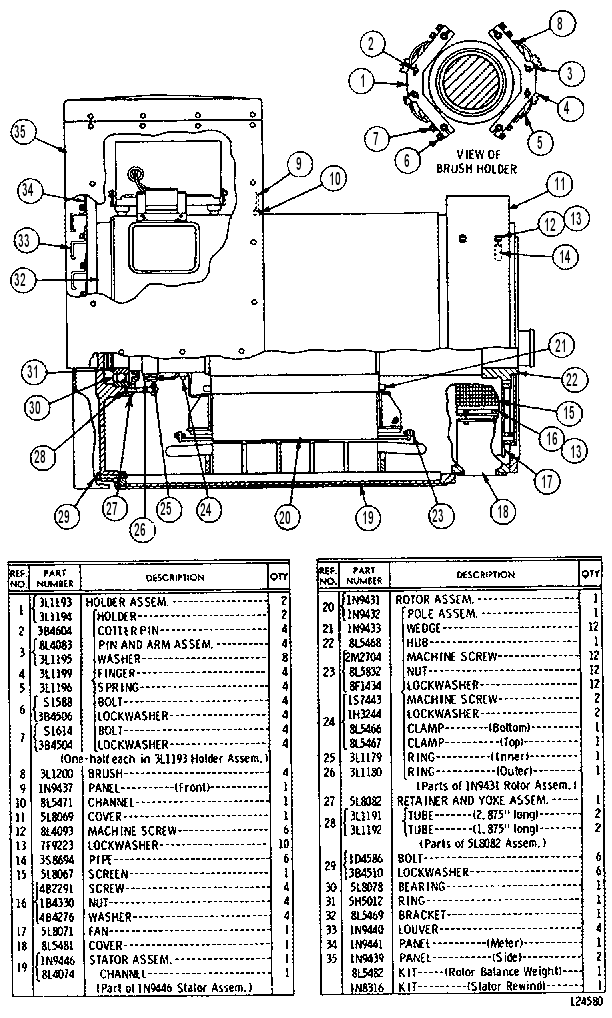 Генератор 8L0015 CAT