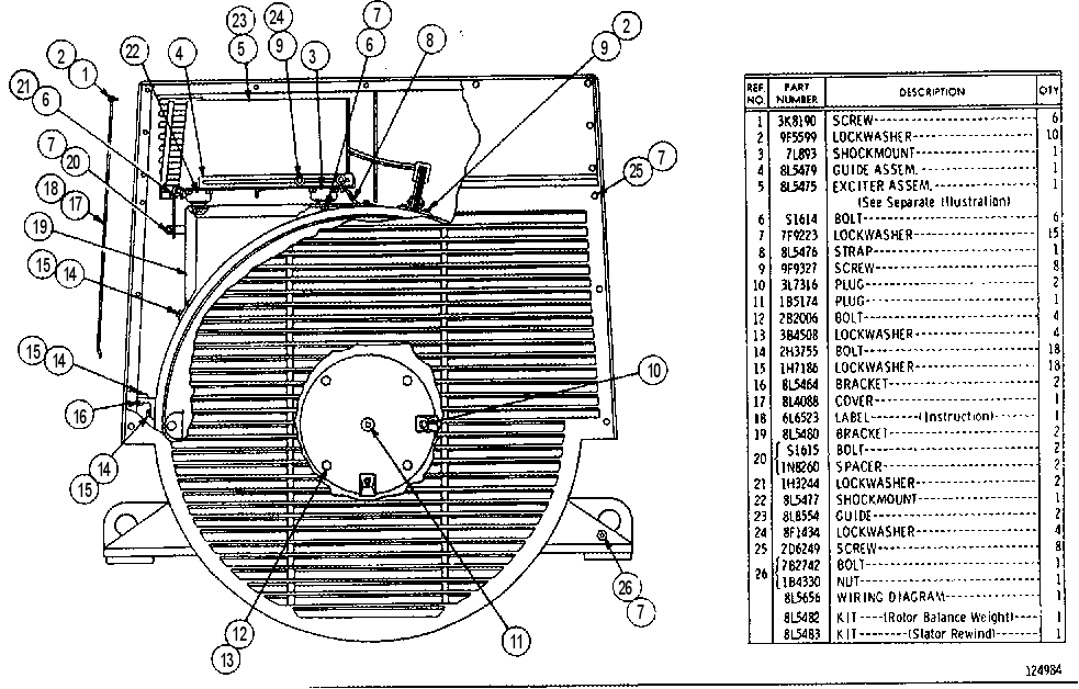 Генератор 7L0051 CAT
