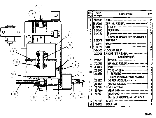 SEAT SUSPENSION GROUP 7D2269 CAT