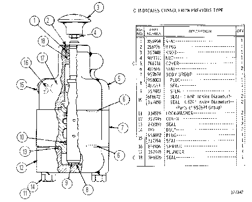 PARKING BRAKE VALVE GROUP 3S7443 CAT