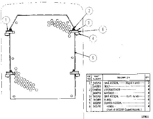 RADIATOR GUARD GROUP 6K7399 CAT