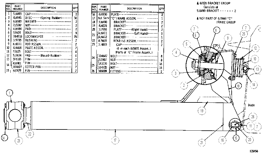 C-FRAME GP 6J5660 CAT