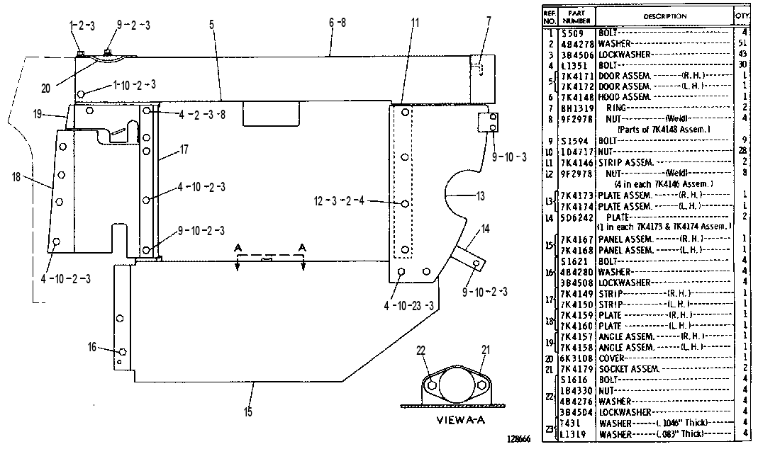 ENGINE ENCLOSURE GROUP 7K4121 CAT