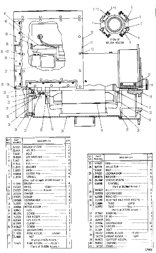 GENERATOR ASSEMBLY 8L0060 CAT