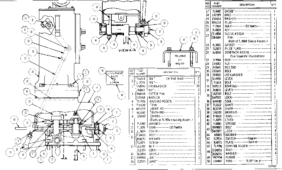 GOVERNOR GP-WOODWARD 7L2882 CAT