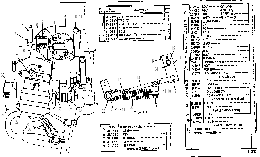 WOODWARD GOVERNOR AND DRIVE GROUP 1N9790 CAT