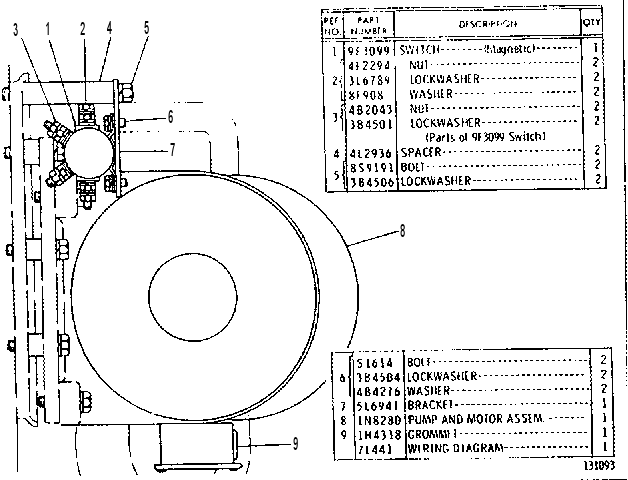 PRELUBRICATION OIL PUMP GROUP 2N2834 CAT
