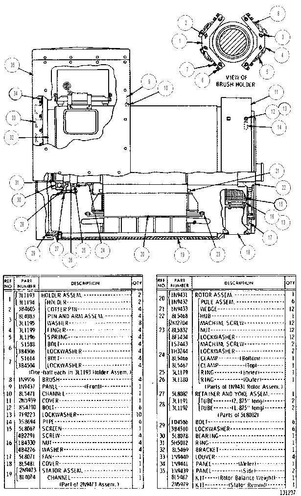 Генератор 8L0048 CAT