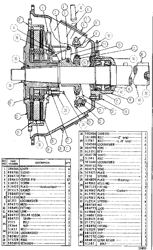 FLYWHEEL CLUTCH ASSEMBLY 2N6967 CAT