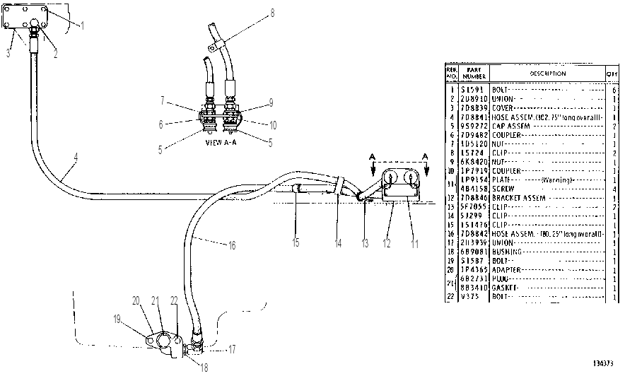 HIGH SPEED OIL CHANGE GROUP 7D8770 CAT