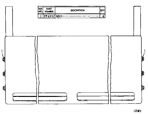 DEFROSTER DUCT GROUP 1P3325 CAT