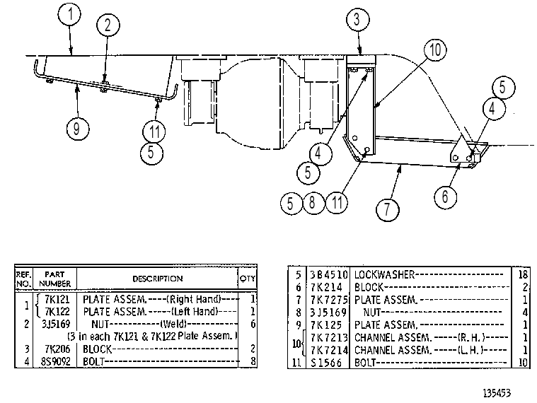 GUARD GP-TRACTOR 7K0365 CAT