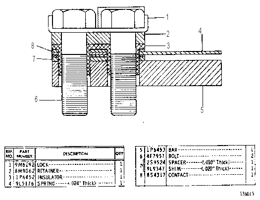 GOVERNOR TORQUE SPRING 8S5549 CAT