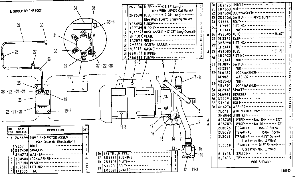 PUMP GP-PRELUBE 2N7537 CAT