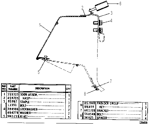 VANDALISM GUARD GROUP 8K8953 CAT