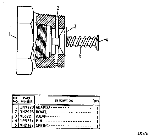 VALVE AS-CHECK 1N9924 CAT