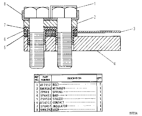 GOVERNOR TORQUE SPRING 8S6099 CAT
