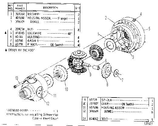 DIFFERENTIAL GROUP 8D0270 CAT