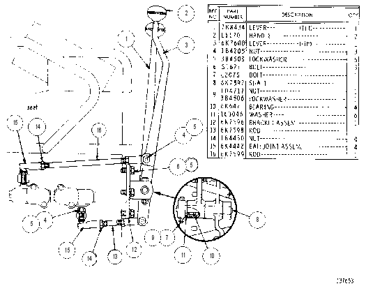 CONTROL GP-HAND 6K7602 CAT